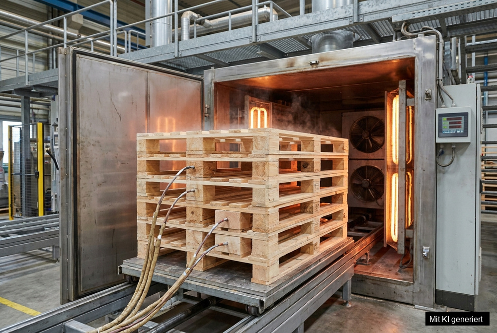 Holzpaletten direkt für Logistik, Produktion und E-Commerce im Einsatz